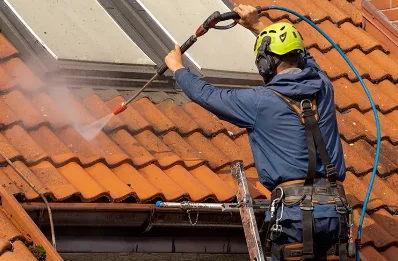Démoussage et hydrofuge de toiture à Résenlieu